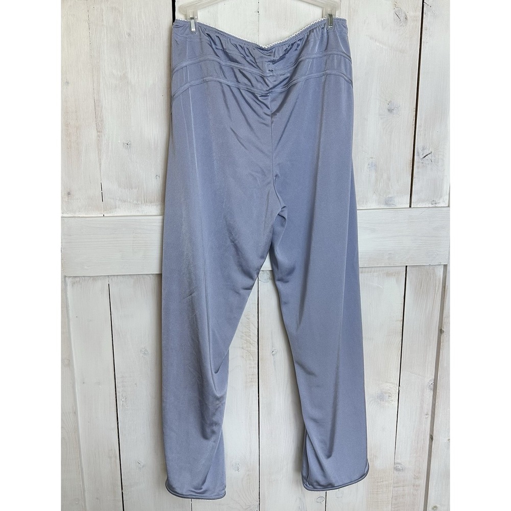 Free People FP Movement Roll With It Drawcord Pants Sz L Steel Blue NWOT Silky - Picture 4 of 12